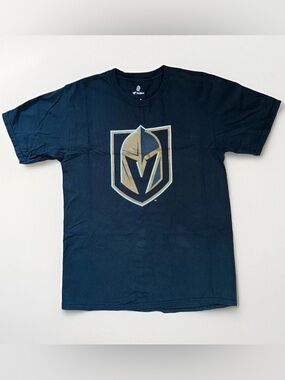 Fanatics NHL Men's Size M Black Cotton Las Vegas Golden Nights Hockey T-shirt